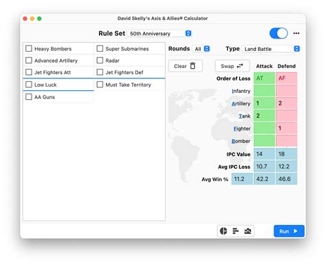 axis and allies odds calculator